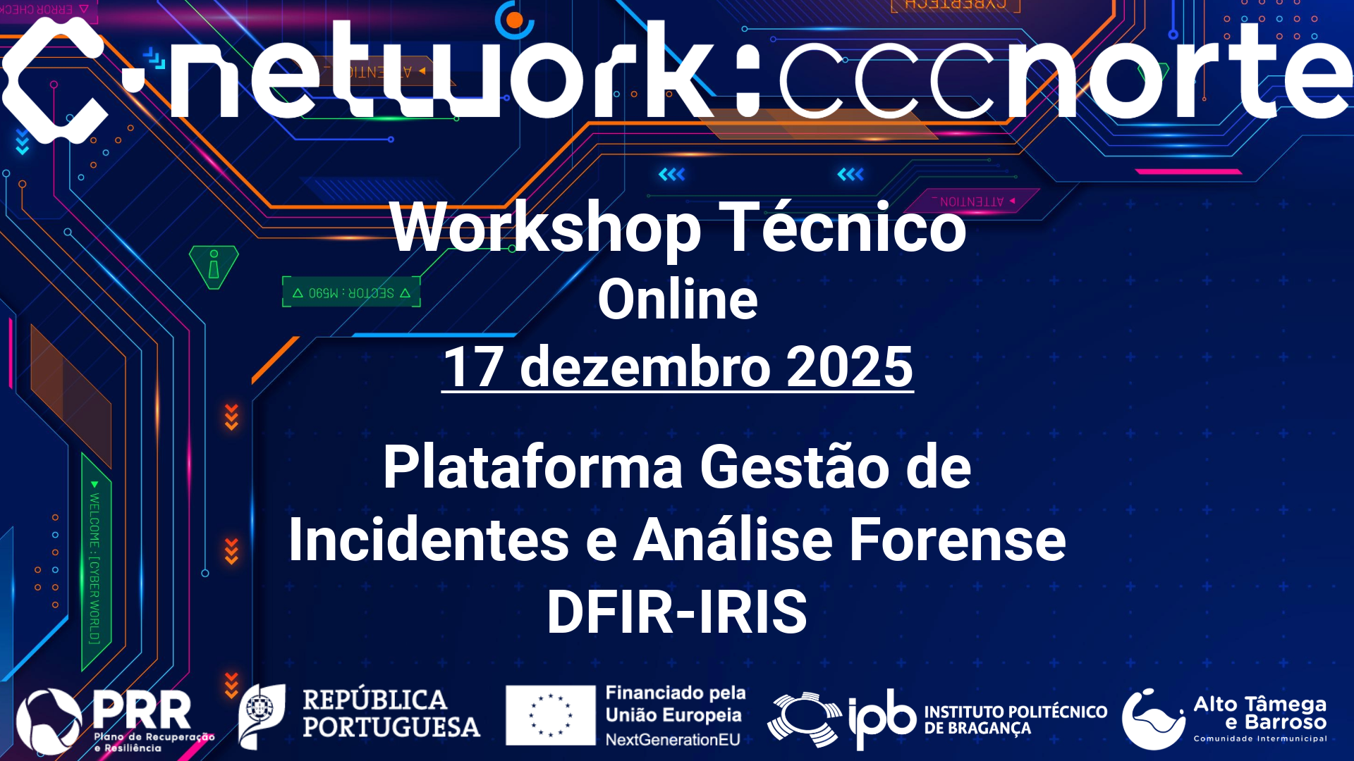 Workshop Técnico Plataforma de Gestão de Incidentes e Análise Forense - DFIR-IRIS